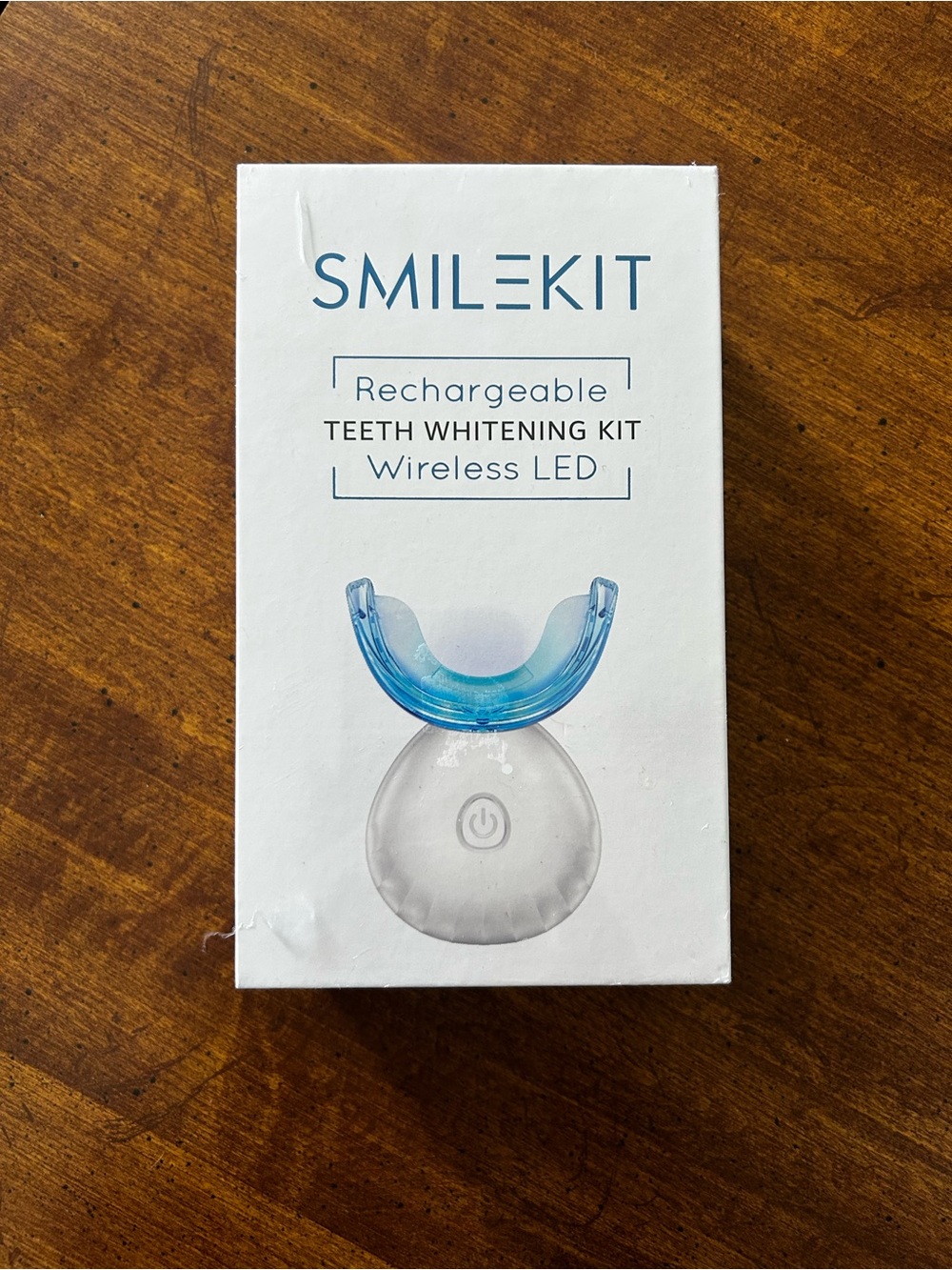SmileKit Rechargeable Wireless Teeth Whitening Kit Sealed Box exp. 05.12.28